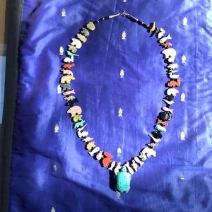 36” multi stone necklace